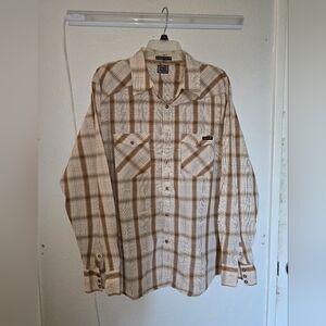 Long Sleeve Tailored Button Up